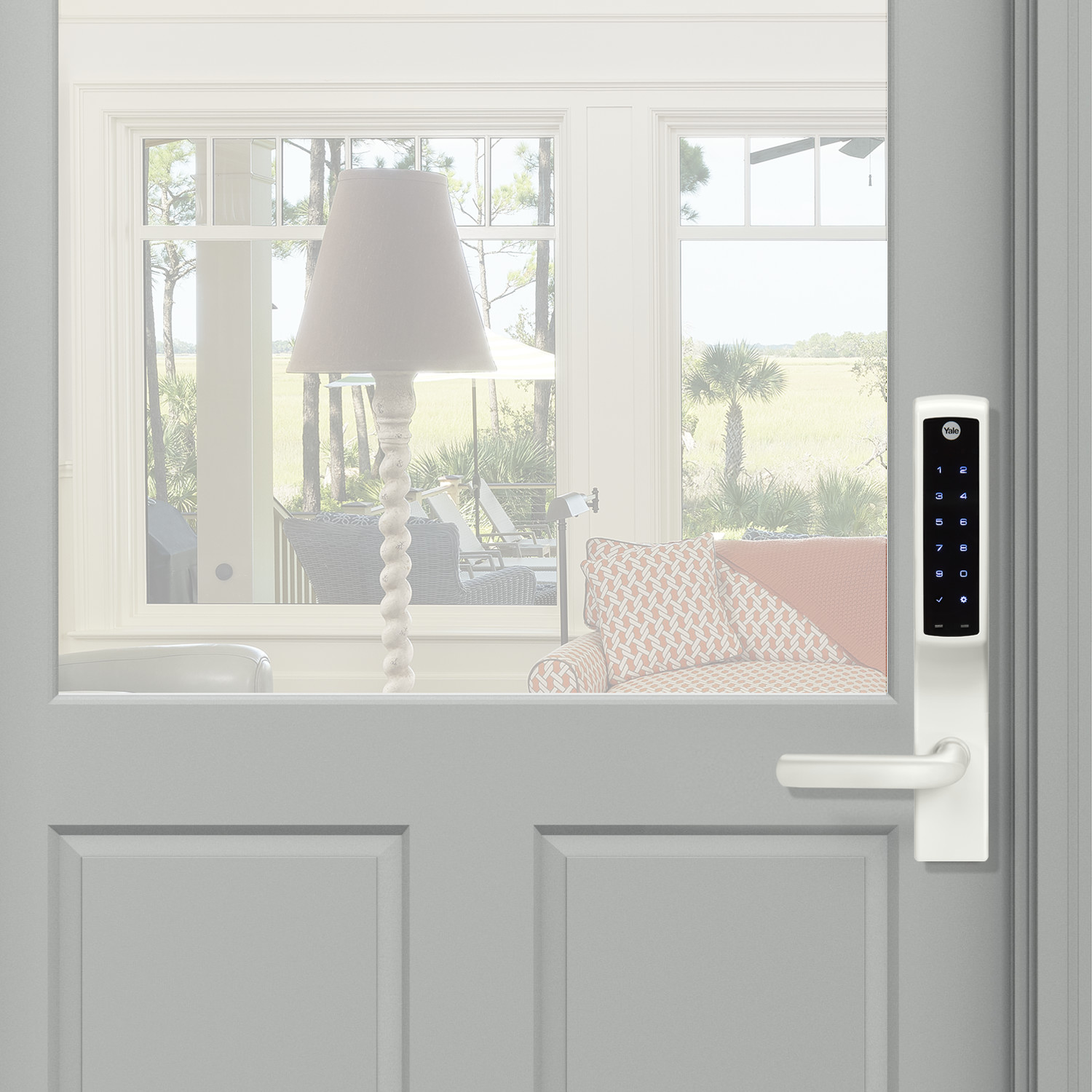Assure Lock for Andersen Patio Doors with Wi-Fi and Bluetooth