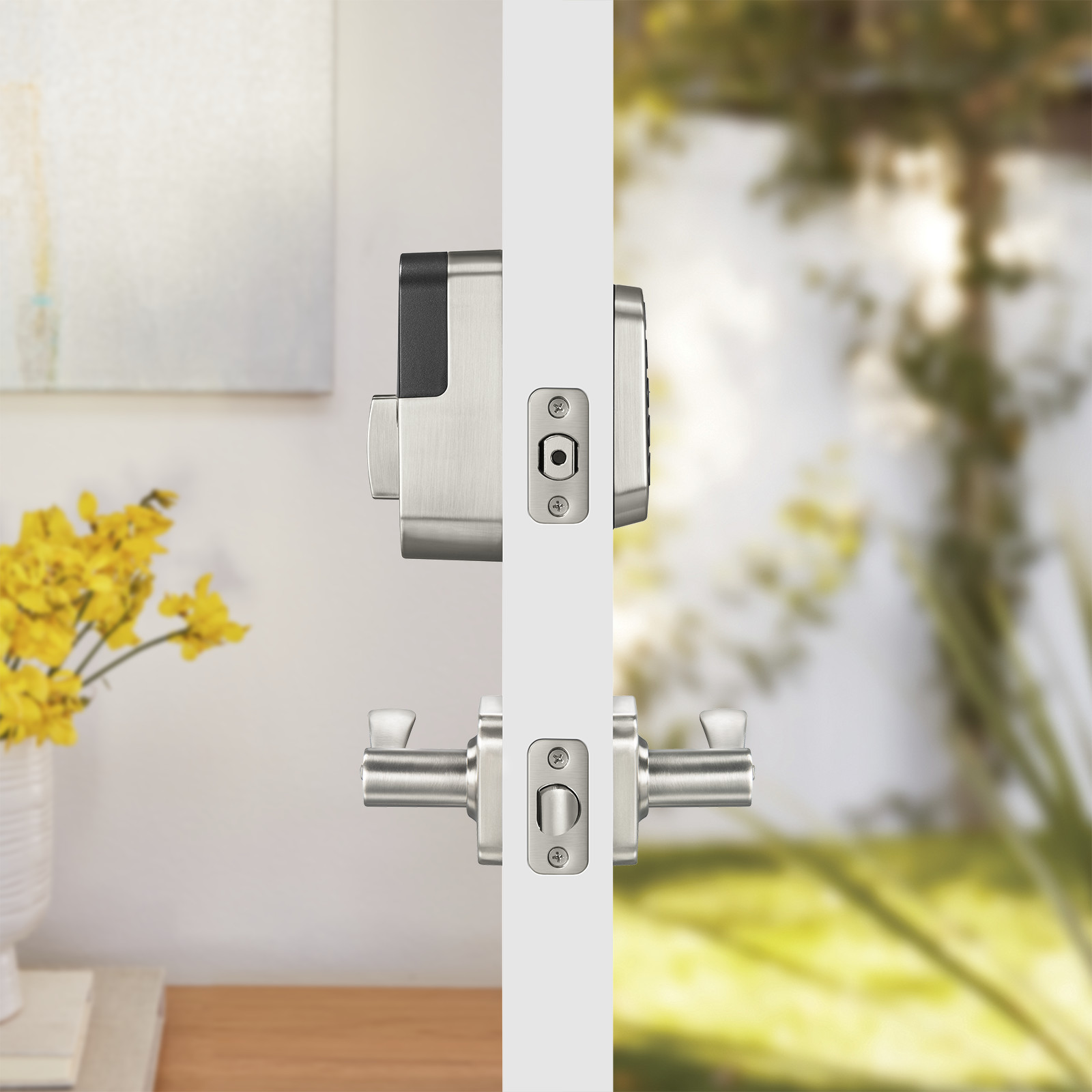 Yale Assure Lock 2 Key-Free Keypad with Bluetooth and Norwood Lever