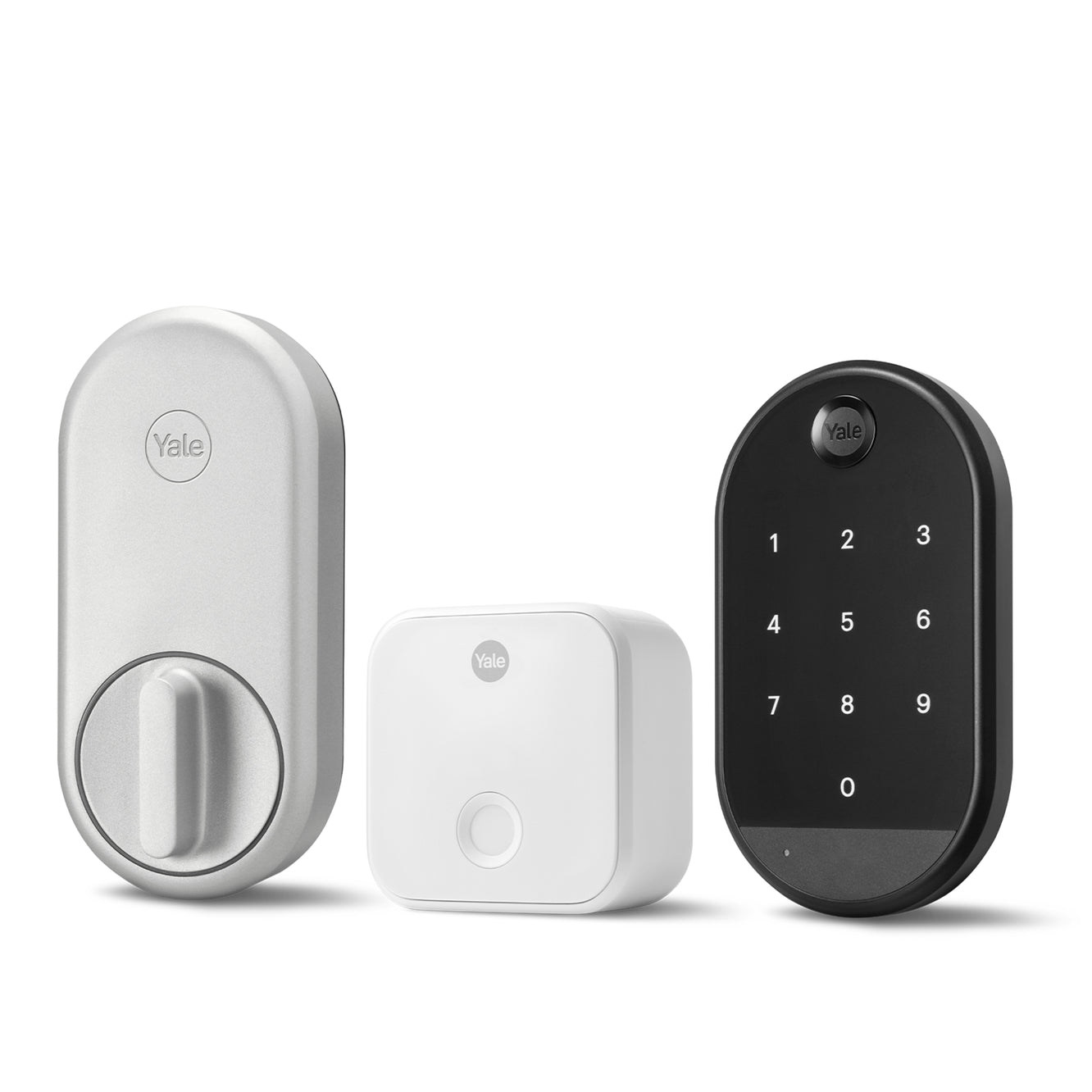 yale lock and keypad