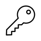 keyed icon
