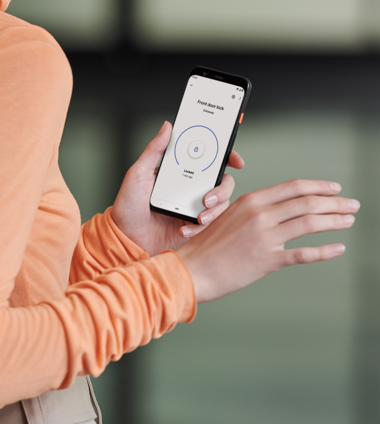 Nest x Yale locks made for people and work with smart phones for remote access